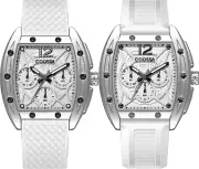COOSSA ORIGINAL Special Edition His And Hers Tonneau Watch Set Day/Date Watch