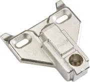 Blum Rok Hardware 6mm Clip-face Frame Off-Center Mounting Plate (Pack of 10)