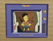 SIMPSONS TV TAZO TAZOS- #14 THE CREPES OF WRATH Promotional Card - NEW 2006 Fox