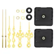 2Set Quartz Clock Movement 1/2" Movement Shaft for 2-3mm Clock Dial Thick Golden