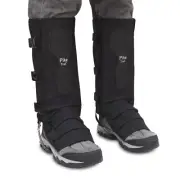 Pike Trail Snake Gaiters Leg Guards for Snake Bite Protection Black