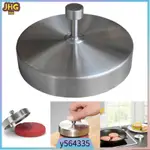 STAINLESS STEEL HAMBURGER PATTIES MOLD MAKER HAND OPERATED B