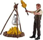 ifundom Educational Picnic Scene Mini Outdoor Bonfire Safe Toy Learn Practical Skills Boys and Girls' Learning Tool