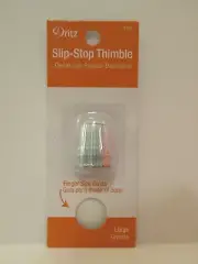 Dritz Slip-Stop Thimble Large New/Sealed