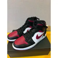 在飛比找蝦皮購物優惠-Nike Air Jordan 1 Mid Bred Toe