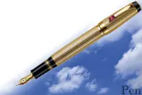 在飛比找Yahoo!奇摩拍賣優惠-【Pen筆】德國製 Mont Blanc萬寶龍 波西米亞K金