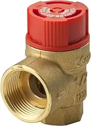 1/2" x 3/4" Safety Pressure Release Relief Reducing Valve FxF Female 8 Bar