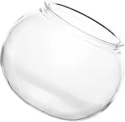 Gatuida Clear Fish Bowl Small Aquarium Durable Falling Fish Tank for Goldfish Shrimp and Turtles Multi Functional Vase for Home Office Wedding