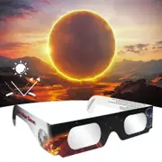 Solar Eclipse Glasses (10 pack) Safe Shades for Direct Sun Viewing 2024 B