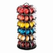 6 Tier Coffee Pod Holder Vertuo Carousel Stand Storage for Vertuoline Pod (60...