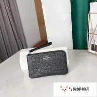 在飛比找Yahoo!奇摩拍賣優惠-全新 COACH 80214 美國正品代購新款單層小手拿包 