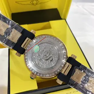 (Little bee小蜜蜂精品)INVICTA 英威塔 龍系列限量款 錶圈可轉 貝殼面石英橡膠錶 全球限量1500支