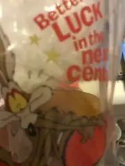 ROAD RUNNER GLASS "WILDE E.COYOTE. 1997 (B451)