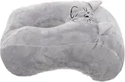 ORFOFE Breathable Desk Nap Pillow for Office and Classroom Supple Face Down Cushion with Soft Down Filling Multi Functional Cartoon Design for Comfortable Rest and Back Support