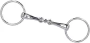 Horse Snaffle Bit, Stainless Steel Snaffle Bit, O Ring Horse Mouth Bit, All Purpose Snaffle Bits for Horses, Snaffle Bit Horse Bit Buckle for Horse Farm Outdoor Training