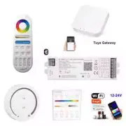 5 in 1 LED Strip Controller Voice Control WIFI Zigbee BT Mesh DIM CCT RGB RGBWC