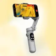 AOCHUAN SMART X 3-axis Phone Stabilizer Gimbal w/ Fill Light for Vlog Live