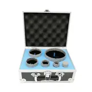 Diamond Hole Saw Kit Tile Hole Saw Kit 25/35/51/65/102mm/25F Diamond Core Dri...