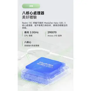 小米 紅米 Redmi 13C 4G 4G/128G【送空壓殼+滿版玻璃保貼】