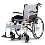 [宏康醫療器材]康揚 飛揚825 輕量化移位型輪椅 移位輪椅 鋁合金輪椅