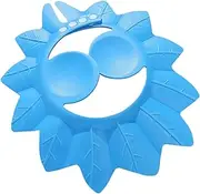 baby swim cap, shower hat, bath visor, shampoo, shower, bath protector, soft adjustable visor for , shampoo cap, ear protection