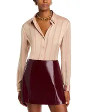 L'Agence Laurent Striped Shirt M