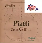 Weidler Piatti Cello G Strings 4/4 Size Medium To Forte