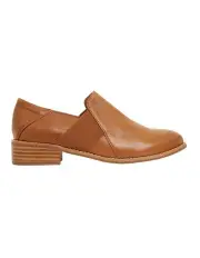 [Easy Steps] Baron Mid Brown Glove Flat Shoes