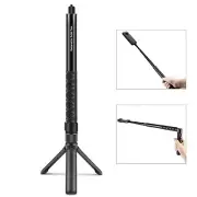 Trípode de escritorio con mango giratorio para Insta360 X3 PULUZ 110 cm