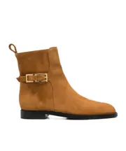 round-head short boots 37.5,37,38 Brown