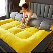 mattress mattress Thick Futon Mattress Quilting Japanese Dormitory Student Mattress Mattress Topper Portable Camping Children Folding Tatami Mattresses (Color : B Size : 200 x 220 cm