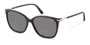 Rodenstock R3340 Polarized C Women’s Sunglasses Black Size 59