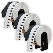 ExtraPrint 3 Rolls Compatible Label Replacement for Brother DK-22211 29mm x 15.24m for Brother QL-820 QL-810 QL-800 QL-720 QL-700 QL-650 QL-580 QL-550 QL-1060 QL-1050 [Continuous Film Label]