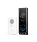 eufy 2K Video Doorbell E340 8GB Local Storage with Chime Battery &Wire Powered••