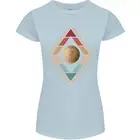 Reinstate Pluto Funny Astronomy Womens Petite Cut T-Shirt