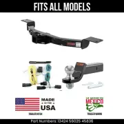For 07-10 Saturn Outlook Trailer Hitch 4 Pin Wiring 2" Ball Fits All Curt 5K 2"