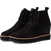 EILEEN FISHER Capa Wedge Chukka Boot In Black Sz 8 Brand New