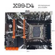 High Performance X99 Motherboard with D4 LGA 2011V3 Socket and M 2 Support