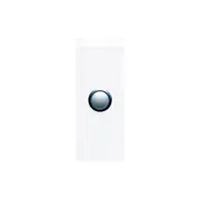 Clipsal Saturn Series Switch 1 Architrave Led 4000 Series Including Saturn Horizontal Pure White - 4061AL-PW