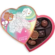 Assorted Chocolate Gift Box – Milk & Dark Chocolate Truffles – Includes Color St