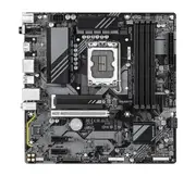 Gigabyte B760M DS3H WIFI6E GEN5 Intel LGA 1700 mATX Motherboard, 4x DDR5 ~256GB, 1x PCI-E x16, 2x M.2, 4x SATA, 5x USB 3.2, 6x USB 2.0