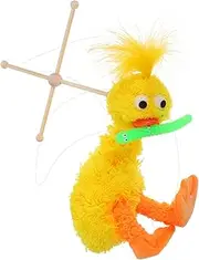 Totority Realistic Duck Marionette Puppet Plush Stuffed Animal Toy Pull String Puppet Show Toy for Boys and Girls for Home Party