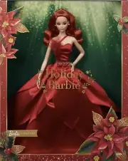 2022 Barbie Signature Holiday Walmart Exclusive Red Hair Collectible Series Doll