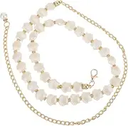 [Healeved] Fashion Shell Waistband Women Pearl Waist Belt Dress Chain Accessory for Skirts Formal Attire Lightweight Comfortable Design Present for Friends