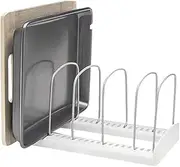 Kitchen Bakeware Organiser Adjustable Rack Baking Tray Cutting Storage Board AU