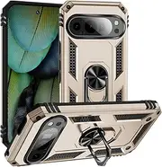 Compatible with Google Pixel 8a Cover,Compatible with Google Pixel 8a 5G GKV4X G6GPR G8HHN G576D Car Mount Kickstand 2 in 1 Phone Case Jin