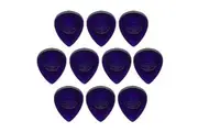 10 x Dunlop Big Stubby 3.00MM Gauge Guitar Picks, Purple