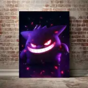 Monster Night Elf Gengar peripheral posters modern room decoration 21x30cm D