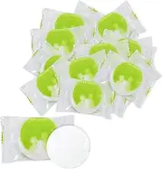 Bamboo Compressed Towel Tablets, 50 Pack Disposable Washcloths, Individually Wrapped, Strongly Absorbent, Soft and Thickened for Travel Camping
