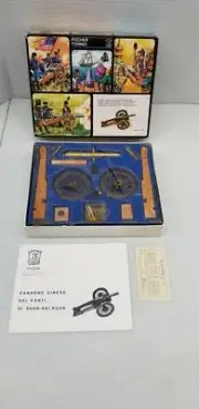 1:20 Pocher Torino C/05 Chinese Artillery Cannon Wood & Metal Model Kit Tub C